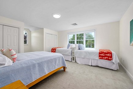 Sandwich Cape Cod vacation rental - Bedroom 3- Queen and 2 Twins - 2nd Floor