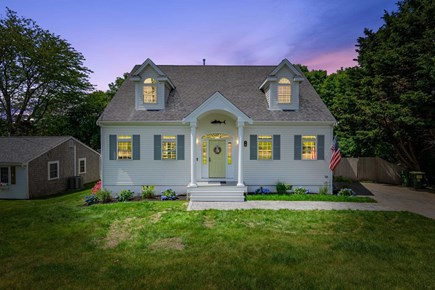 Sandwich Cape Cod vacation rental - Evening view of home