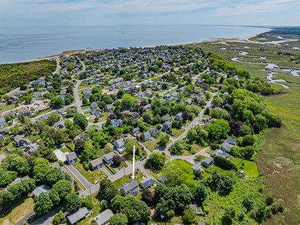 Sandwich Cape Cod vacation rental - Aerial view of property