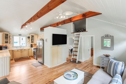 Chatham Cape Cod vacation rental - Living room to kitchen