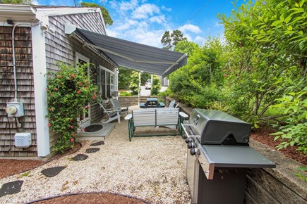 Chatham Cape Cod vacation rental - Side with Gas BBQ