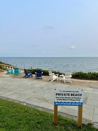 Dennisport Cape Cod vacation rental - Communal deck area, enjoy your morning coffee and the views!