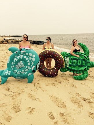 Dennisport Cape Cod vacation rental - What will your raft be? beautiful sandy beach w warm water
