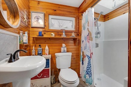 Dennisport Cape Cod vacation rental - First floor bathroom