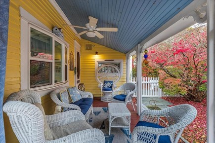 Dennisport Cape Cod vacation rental - Side porch
