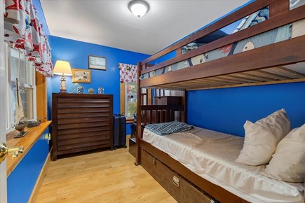 Dennisport Cape Cod vacation rental - First floor bunk beds