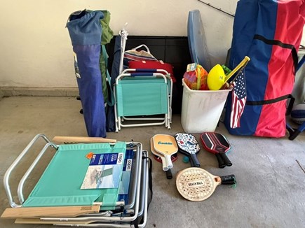 Brewster Cape Cod vacation rental - Beach Toys & Racquets