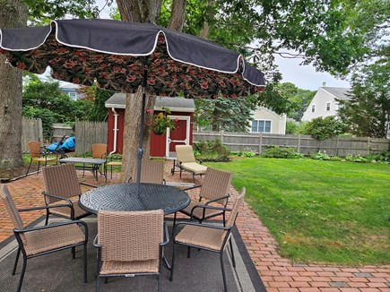 Falmouth, Seacoast Shores Cape Cod vacation rental - Relax outdoors in private yard with gas grill