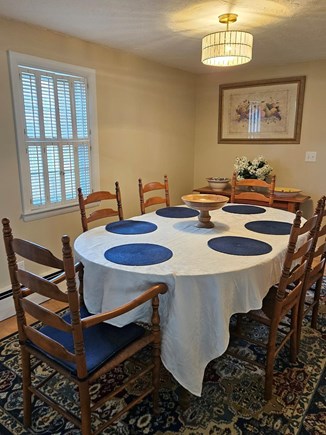 Falmouth, Sea Coast Shores Cape Cod vacation rental - Dining room with seating for 6