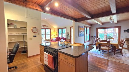 Orleans Cape Cod vacation rental - Kitchen with view into pantry and small desk area to left