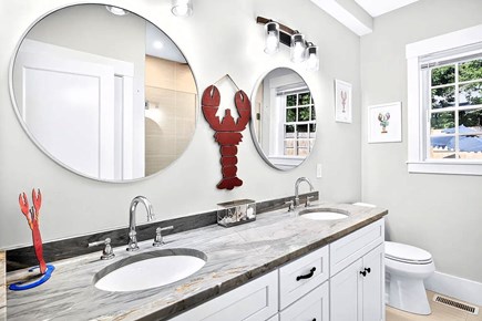 Yarmouth Port Cape Cod vacation rental - Master Ensuite Bath - Rain shower