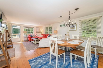 Chatham Cape Cod vacation rental - Open concept Dining and living room- 80 Lienau Dr Chatham Ma - Cape Cod- New England Vacation Rentals