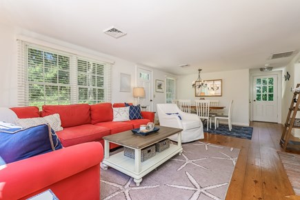 Chatham Cape Cod vacation rental - Living room and dining area with plenty of seating 80 Lienau Dr Chatham Ma - Cape Cod- New England Vacation Rentals-