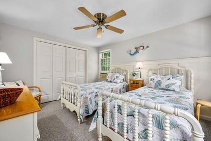 East Sandwich Cape Cod vacation rental - Bedroom 2- 2 Twins - Main Level