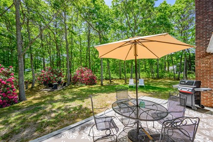 East Sandwich Cape Cod vacation rental - Outside dining area