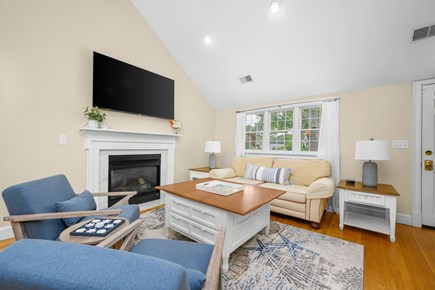 Hyannis Cape Cod vacation rental - Cozy living room with comfortable seating and a welcoming atmosphere, perfect for relaxing after a day of exploring.