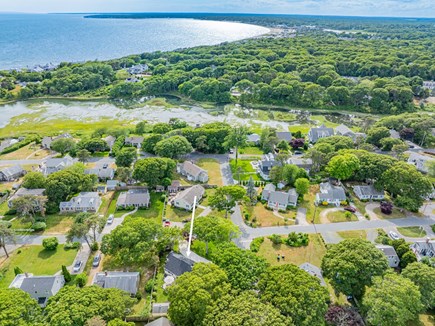 Hyannis Cape Cod vacation rental - Aerial view of the property