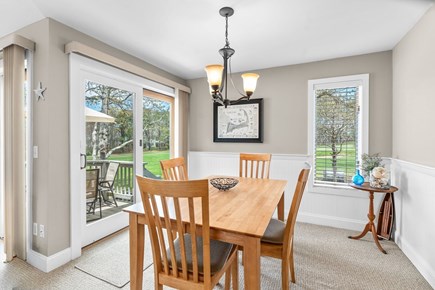 Mashpee Cape Cod vacation rental - Dining area, open concept