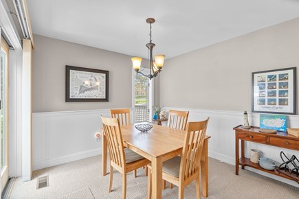 Mashpee Cape Cod vacation rental - Dining area, open concept