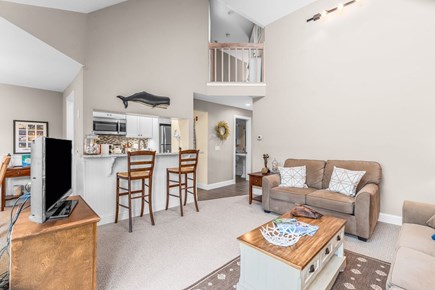 Mashpee Cape Cod vacation rental - Living area, open concept