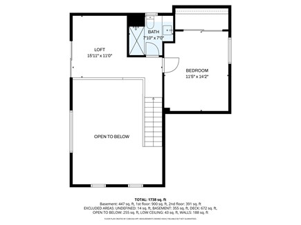 Mashpee Cape Cod vacation rental - Floor Plan 2