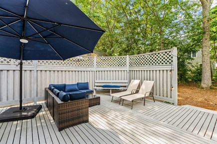 Mashpee Cape Cod vacation rental - Deck