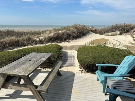 Brewster Cape Cod vacation rental - Deck...to the Beach