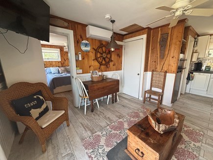 Truro, 2loyd Cape Cod vacation rental - Dining Area - Table expands for Four People