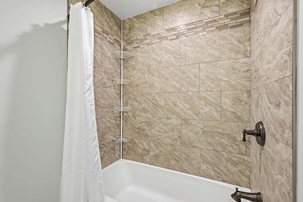 Centerville Cape Cod vacation rental - Bathroom 2 - Full with shower and tub combo - Second floor