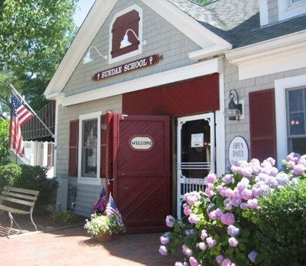 Dennisport Cape Cod vacation rental - Enjoy ice cream at Sundae School after a day at the beach