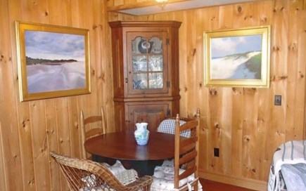Ocean Side Wellfleet Cape Cod vacation rental - Dining nook