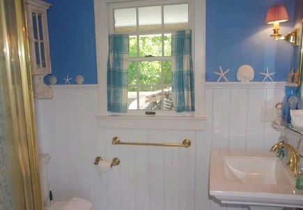 Ocean Side Wellfleet Cape Cod vacation rental - Bathroom with shower