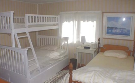 Ocean Side Wellfleet Cape Cod vacation rental - Bedroom 2-full, 2 twin
