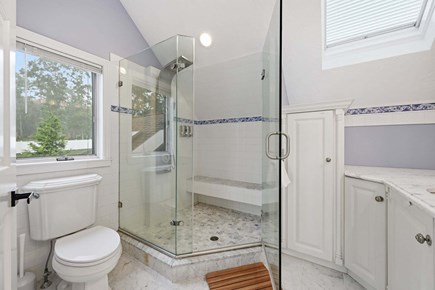 Plymouth MA vacation rental - Bathroom 2 - Full with shower stall - ensuite to bedroom 1