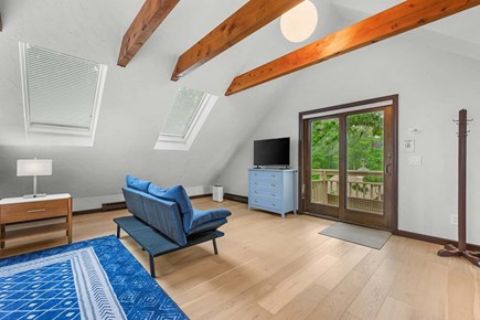 Plymouth MA vacation rental - Bedroom 4 is a studio-style space featuring a comfortable seating area