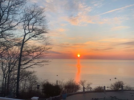 Plymouth MA vacation rental - Sunset at the property