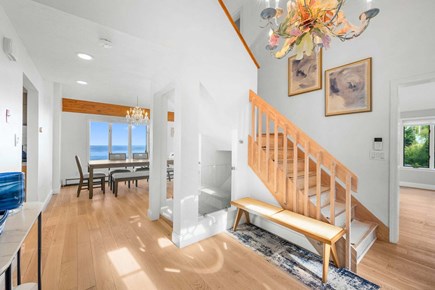 Plymouth MA vacation rental - View from the front door capturing the inviting entryway