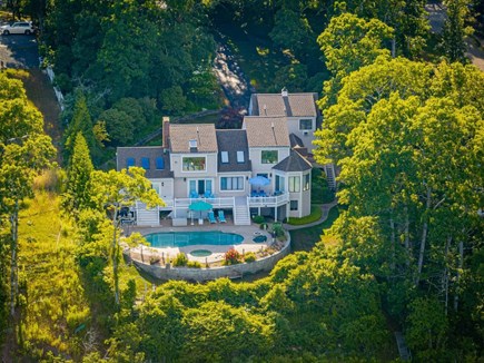 Plymouth MA vacation rental - Aerial view of the property