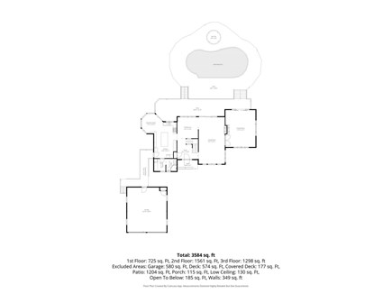 Plymouth MA vacation rental - Main level floor plan