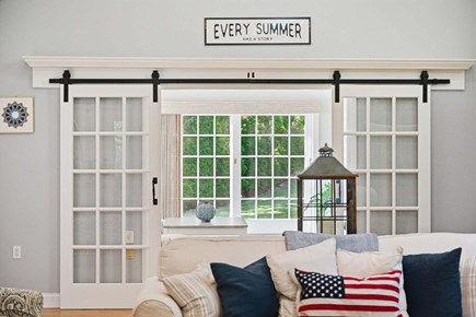 Yarmouth Port Cape Cod vacation rental - Living room off of family room