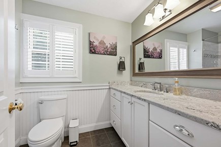 Yarmouth Port Cape Cod vacation rental - Bathroom 2- Full with shower and tub combo - Second floor