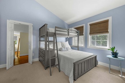Yarmouth Port Cape Cod vacation rental - Bedroom 2 - Twin over double bunk bed - Second floor