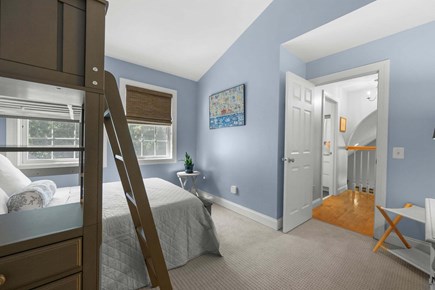 Yarmouth Port Cape Cod vacation rental - Bedroom 2 - Twin over double bunk bed - Second floor