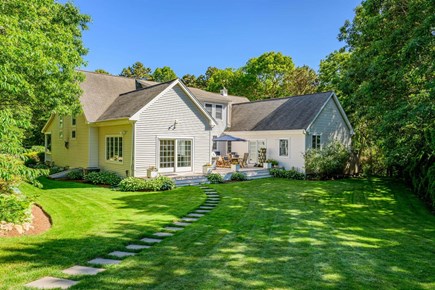 Yarmouth Port Cape Cod vacation rental - View of backyard