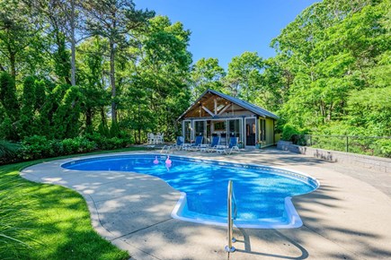 Yarmouth Port Cape Cod vacation rental - Pool and poolhouse