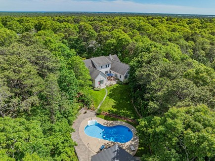 Yarmouth Port Cape Cod vacation rental - Aerial view of property