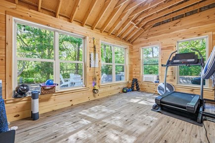 Yarmouth Port Cape Cod vacation rental - Gym in pool house