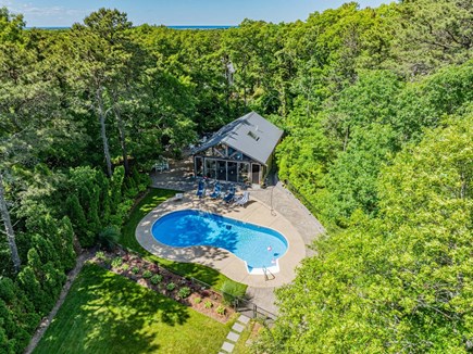 Yarmouth Port Cape Cod vacation rental - Aerial view of property