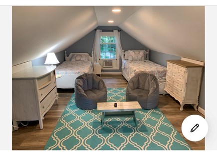 West Yarmouth Cape Cod vacation rental - Converted attic. Now with mini split central AC.