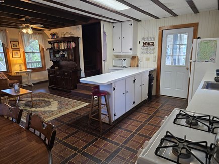 North Falmouth Cape Cod vacation rental - Living / kitchen / dining area